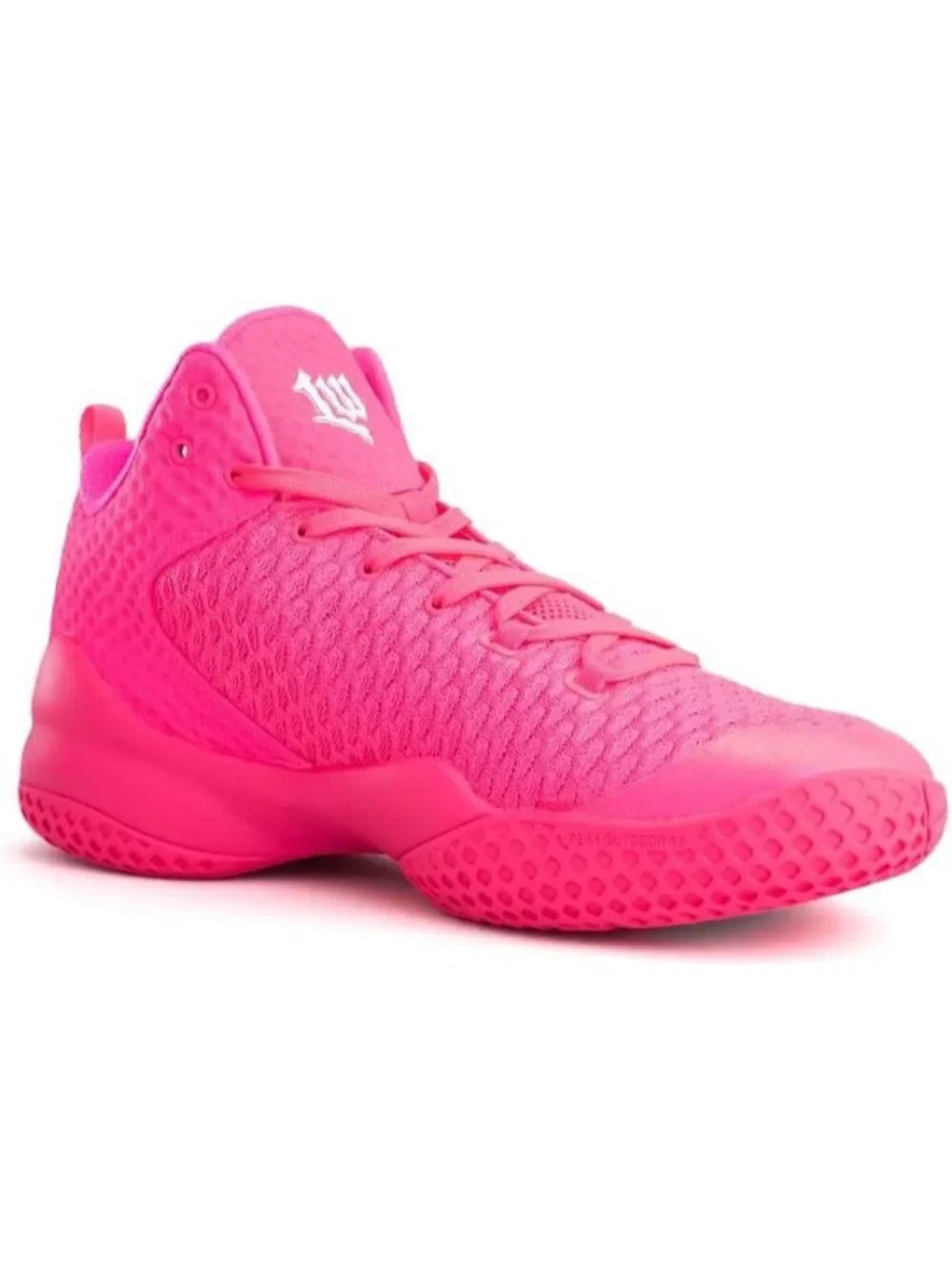 Men's Pink Lou Williams Streetball Outdoor Breathable Basketball Shoes